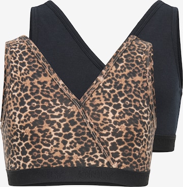 ruda ONLY GIRLS Biustjė Liemenėlė 'KOGLOLA': priekis