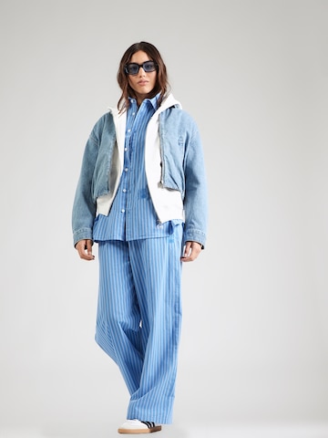 QUIKSILVER Baggy Nohavice 'Grattan Park' - Modrá