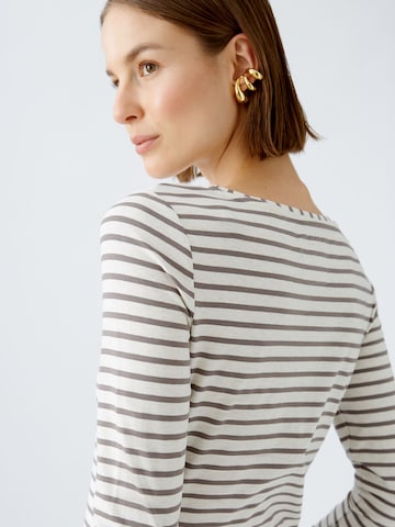 T-shirt 'Sumiko' OUI en marron