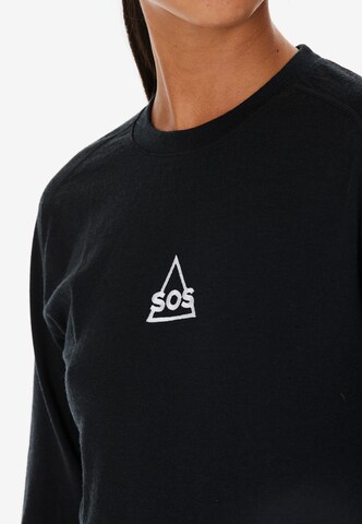 SOS Shirt 'Nuuk' in Zwart