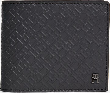 TOMMY HILFIGER Wallet in Black: front