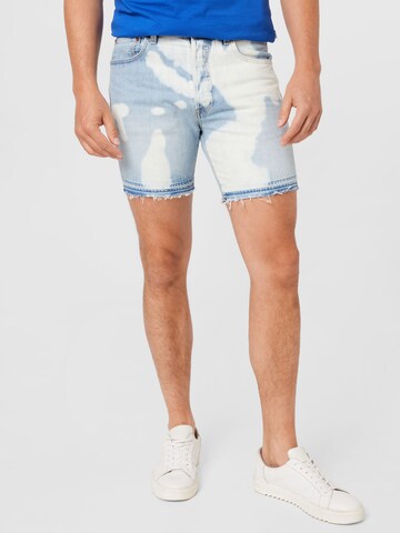 LEVI'S ® Regular Jeans '501  93 Shorts' i blå: framsida