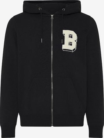 BLEND - Sudadera con cremallera ' BHBadel ' en negro: frente