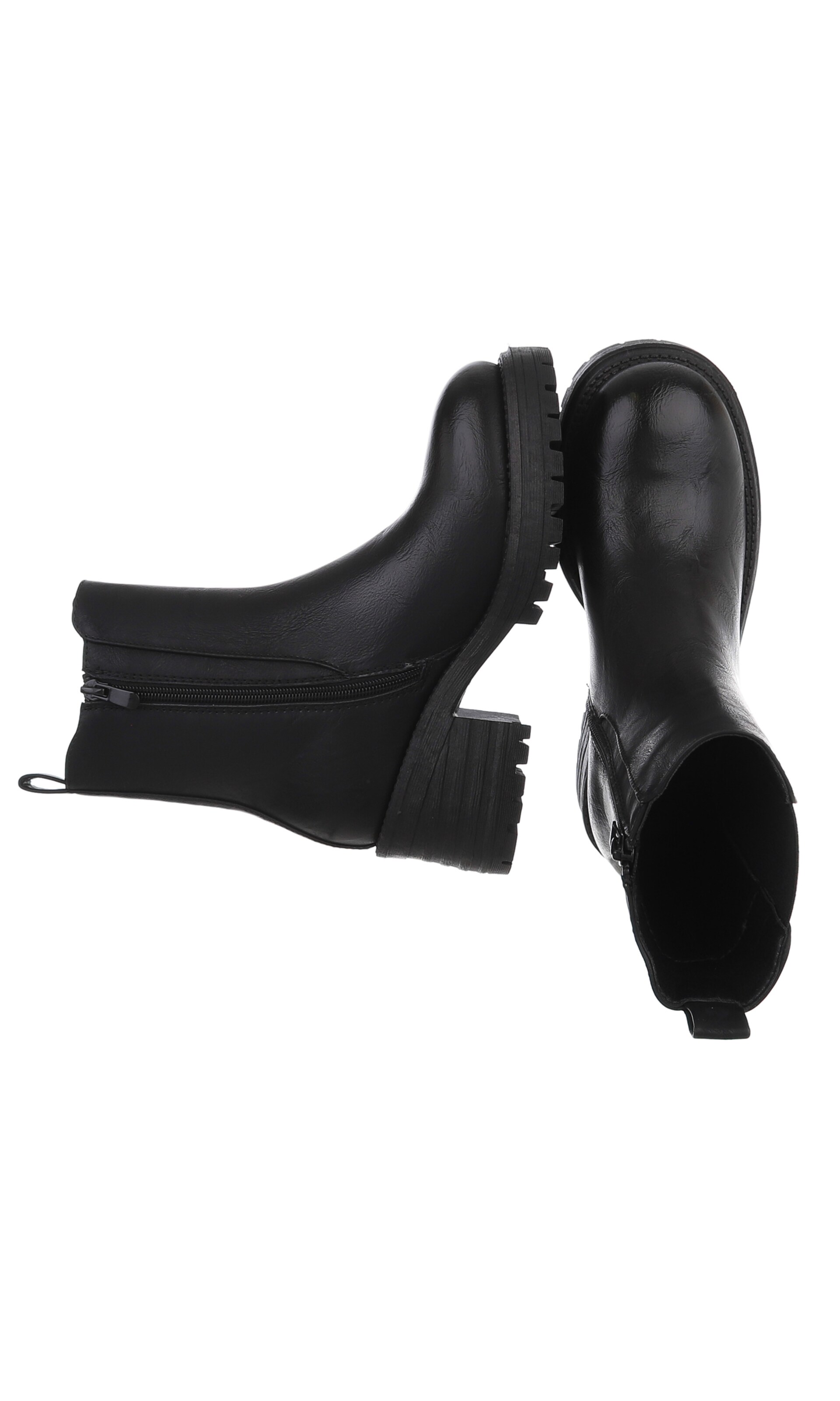 Ital-Design Ankle Boots in Black