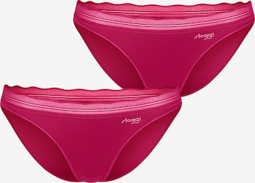 SLOGGI Minislip ' Blue GO Blush ' in Pink: Vorderseite