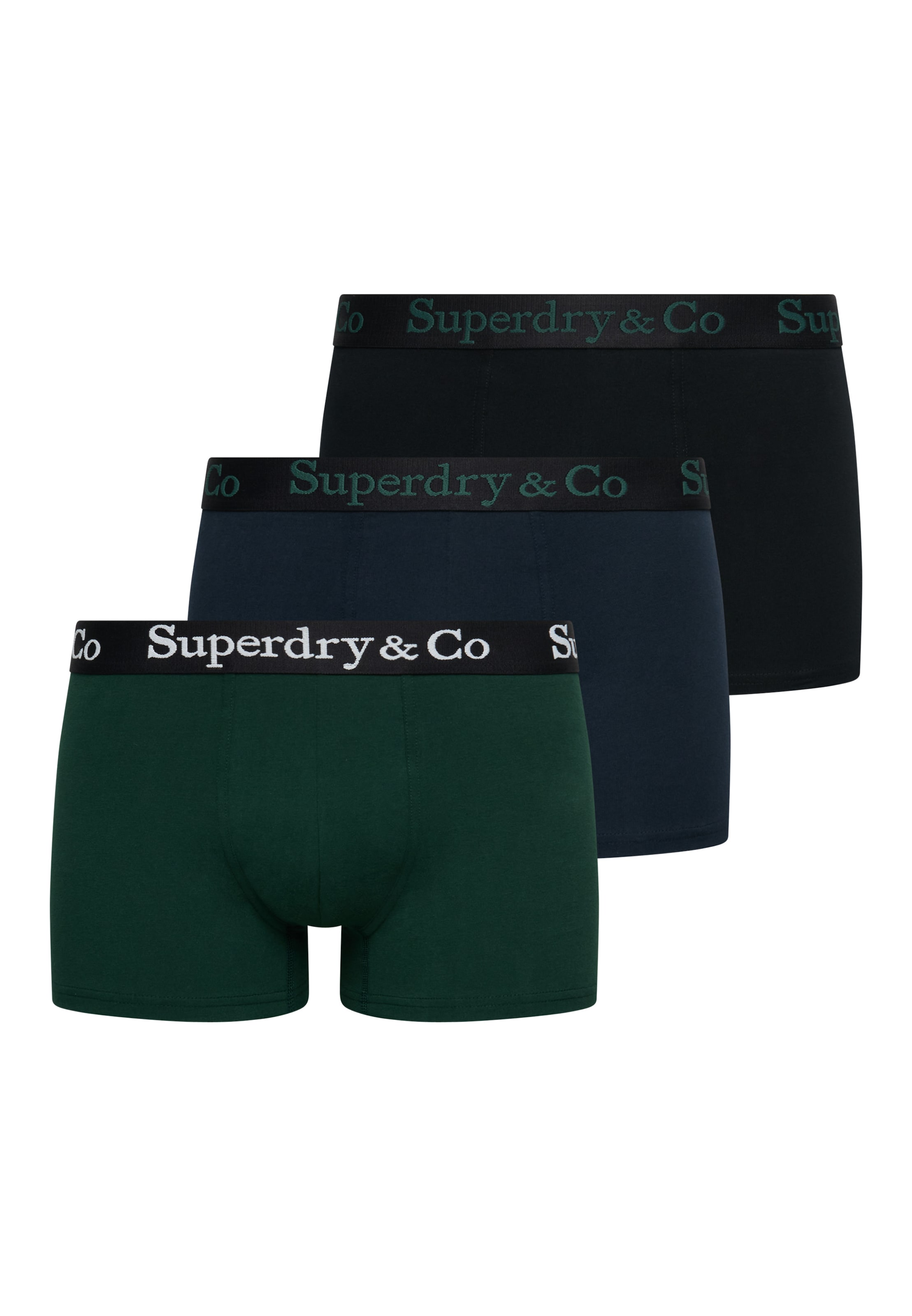 Superdry & Co Boxer shorts in Blue: front