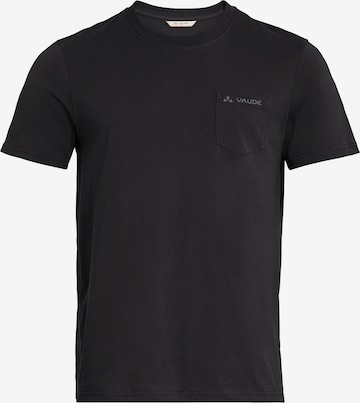 VAUDE Performance Shirt 'Abelia' in Black: front