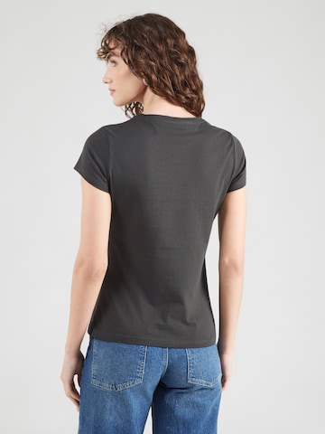 MUSTANG T-Shirt 'LOA' in Schwarz