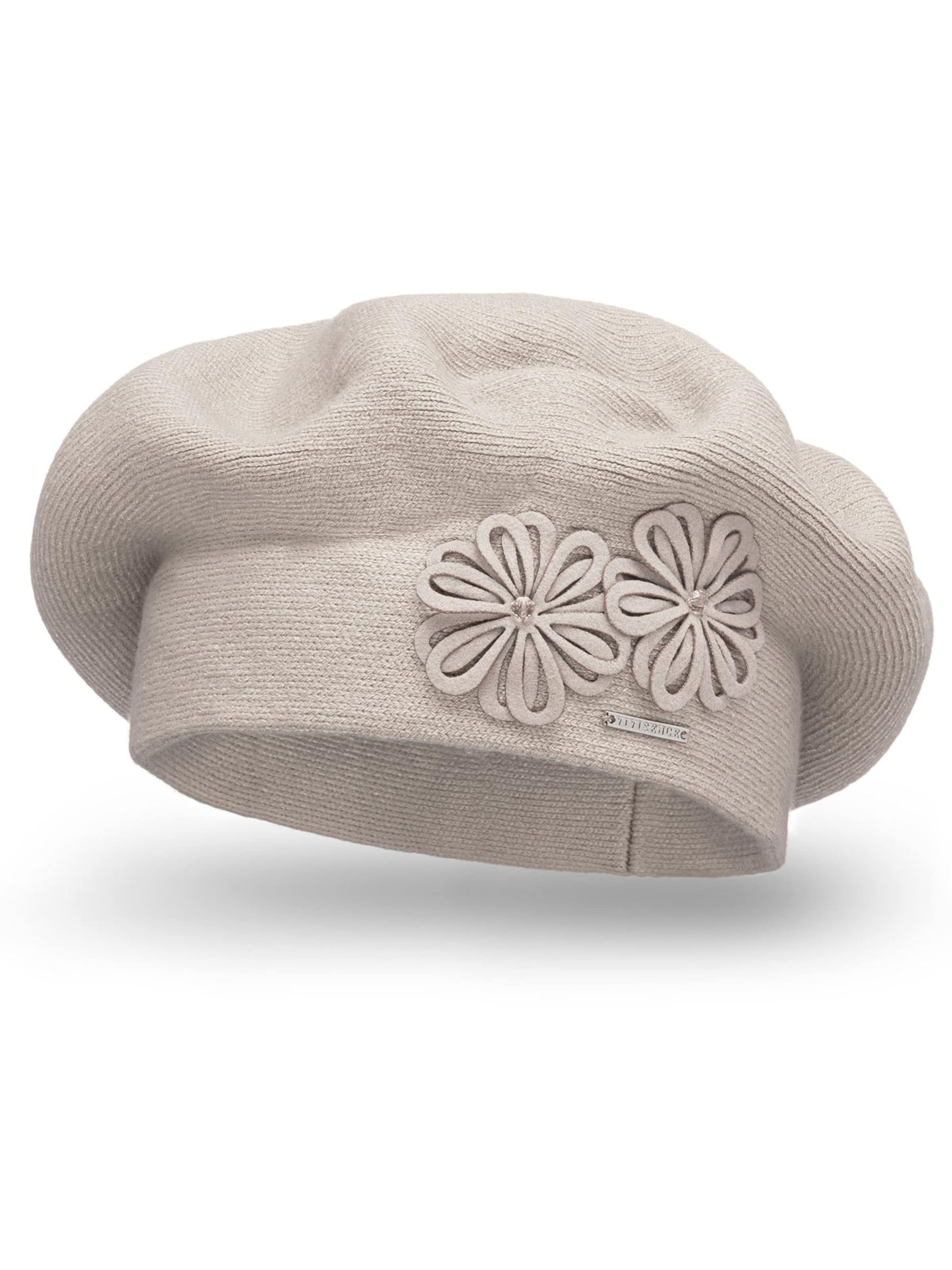 Vivisence Beanie '7007' in Beige: front