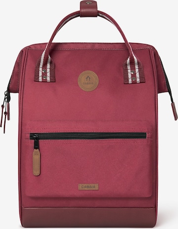 Sac à dos 'Adventurer' Cabaia en rouge : devant