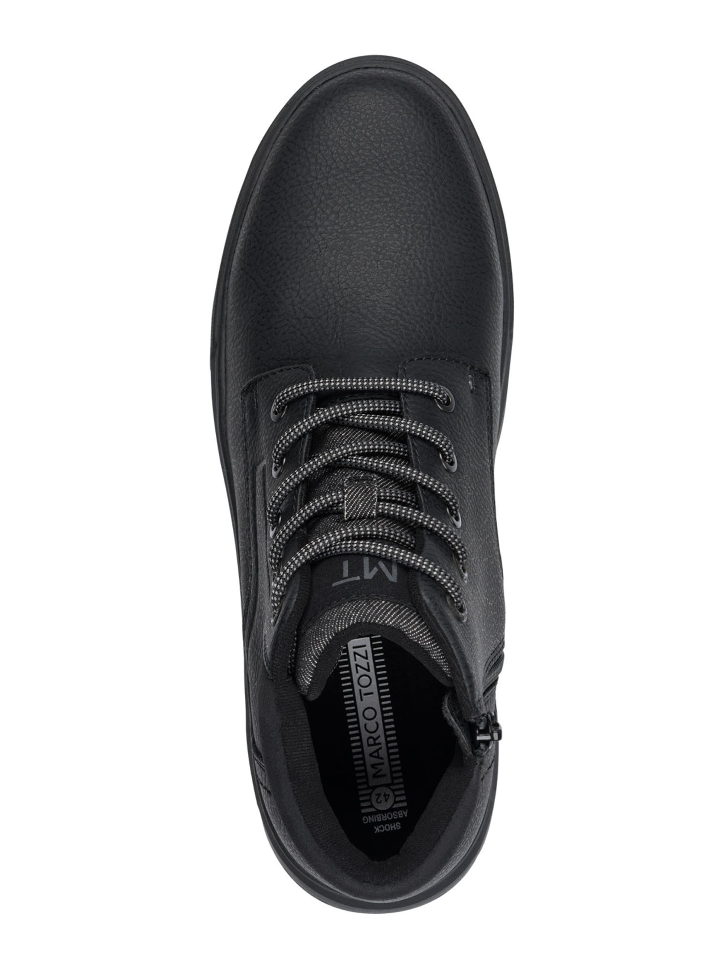 MARCO TOZZI Schnürboots in Schwarz
