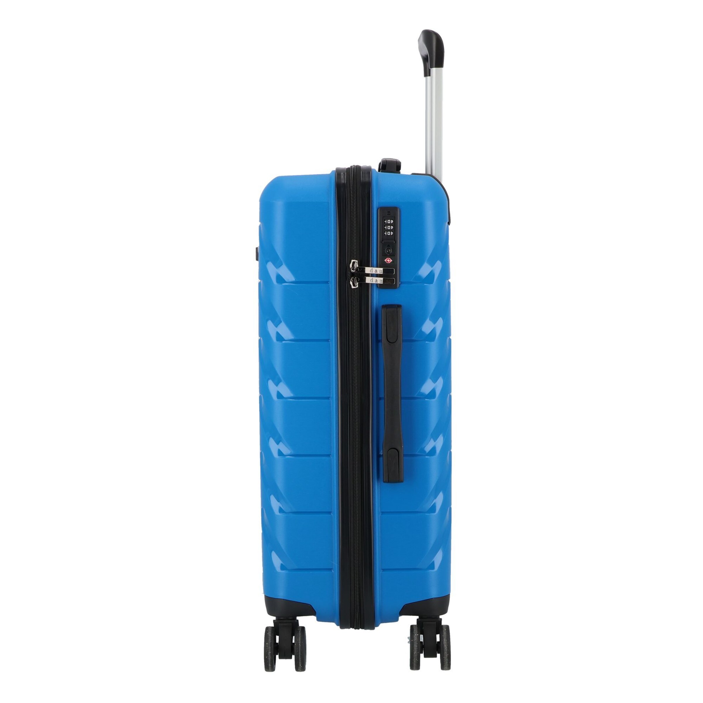 D&N Kofferset 'Travel Line 4100' in Blau