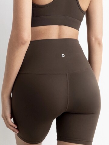 MyLibi Slimfit Leggings i brun