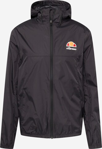 Veste de sport ELLESSE en noir : devant