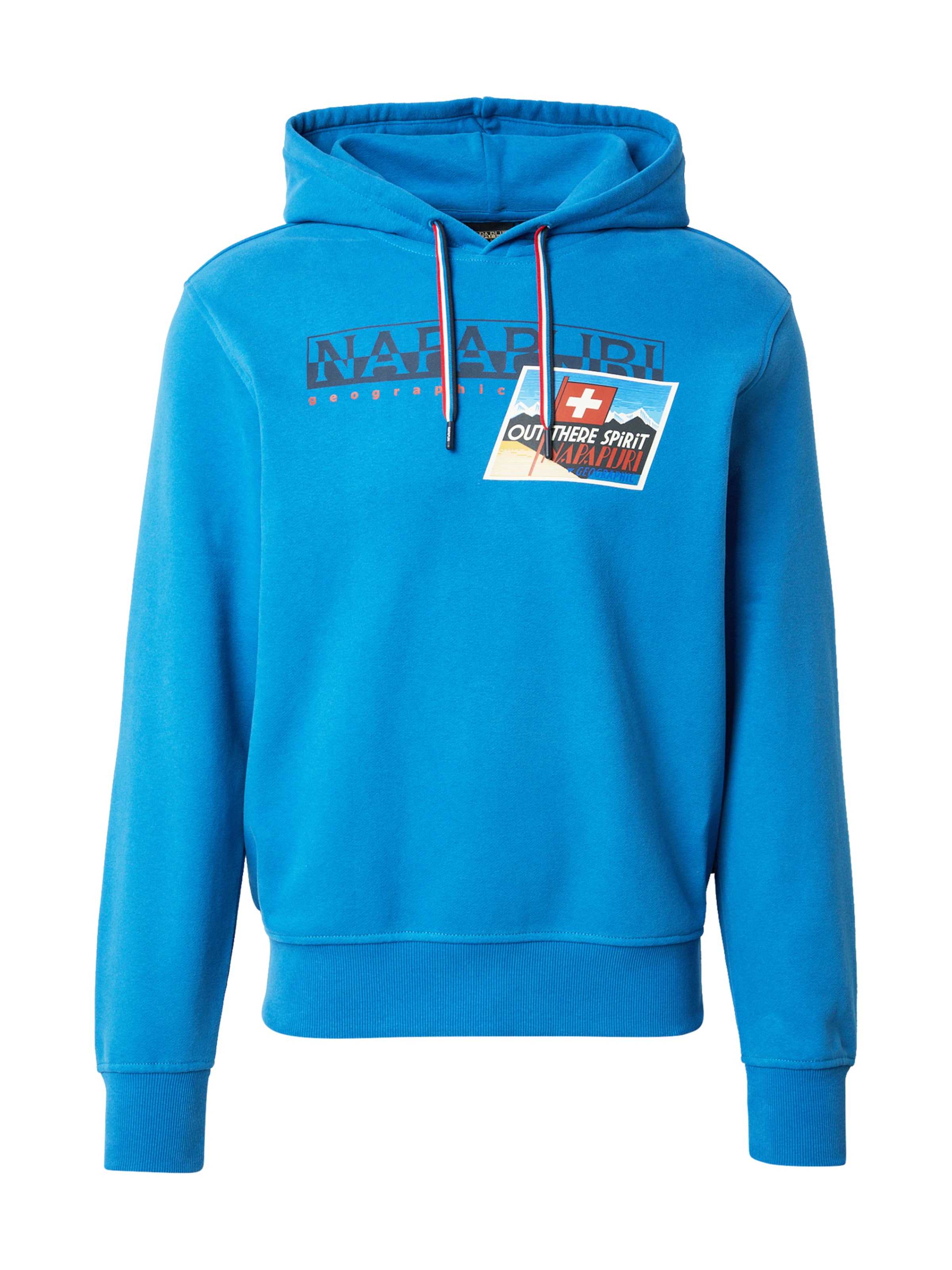 NAPAPIJRI Свитшот 'B-PORTALET' в Синий: спереди