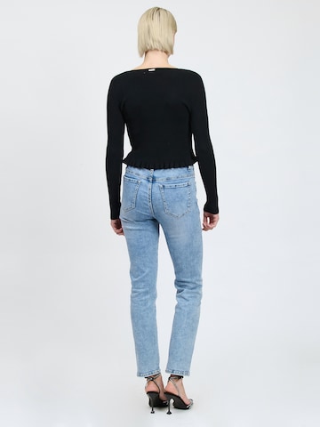 Influencer Knit cardigan in Black