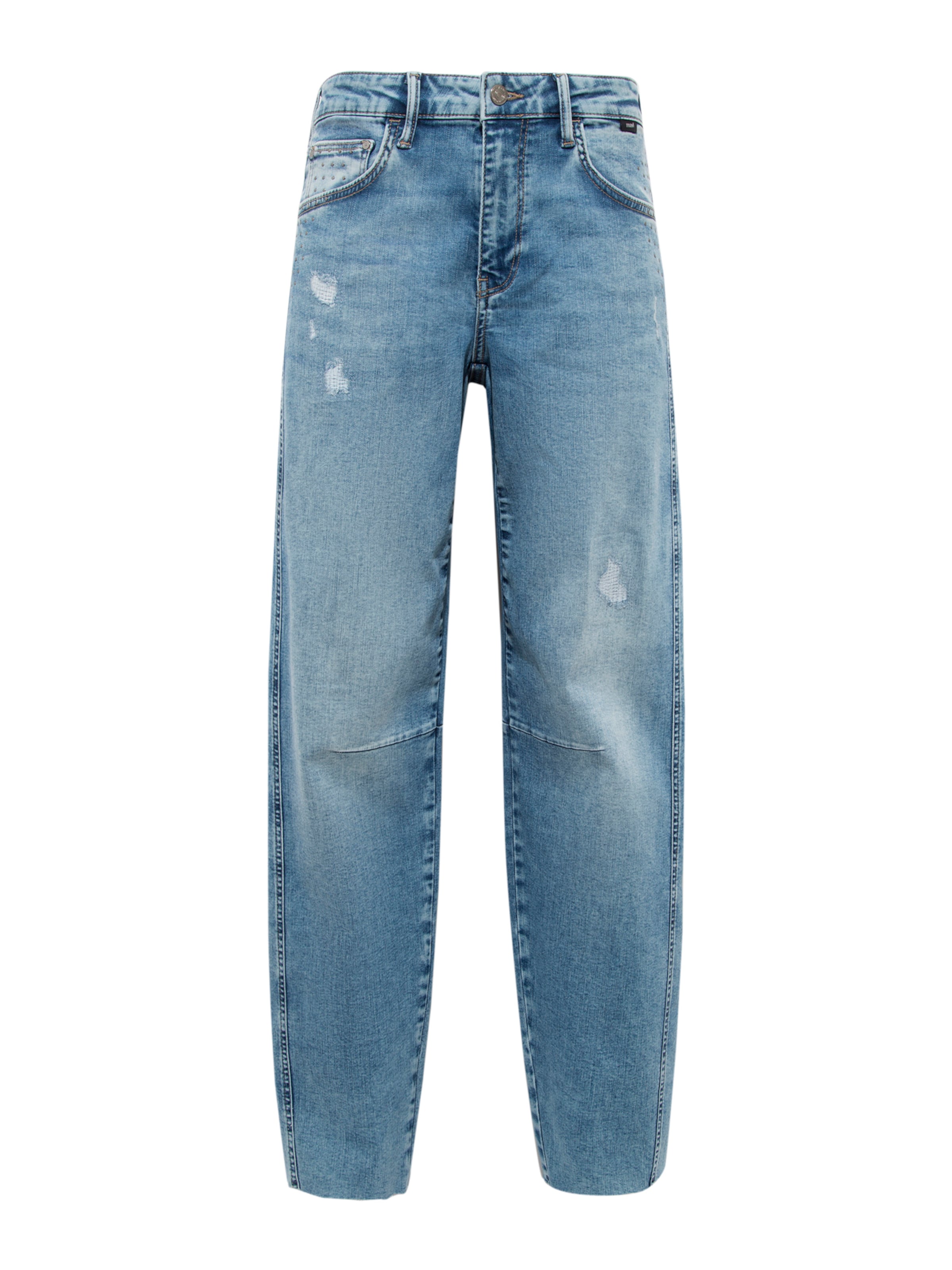 Baggy Jean 'LEILA' Mavi en bleu : devant