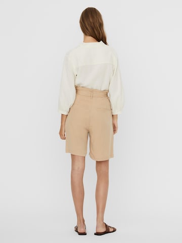 Loosefit Pantalon à pince 'VIVIAN ANEVE' VERO MODA en beige