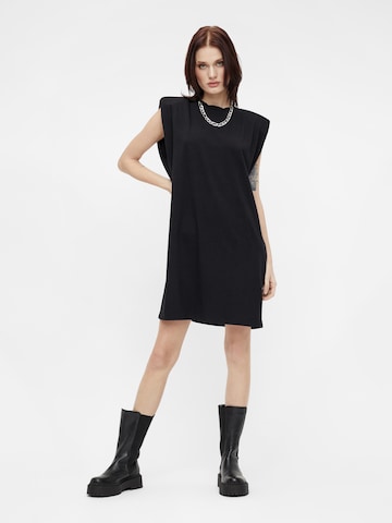 OBJECT - Vestido 'STEPHANIE JEANETTE' en negro