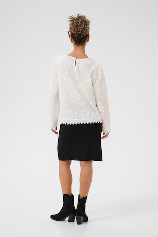 Cream Blouse 'Hilda' in White