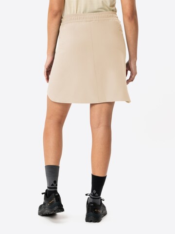VAUDE Sports skirt 'Skomer Skort V' in Beige