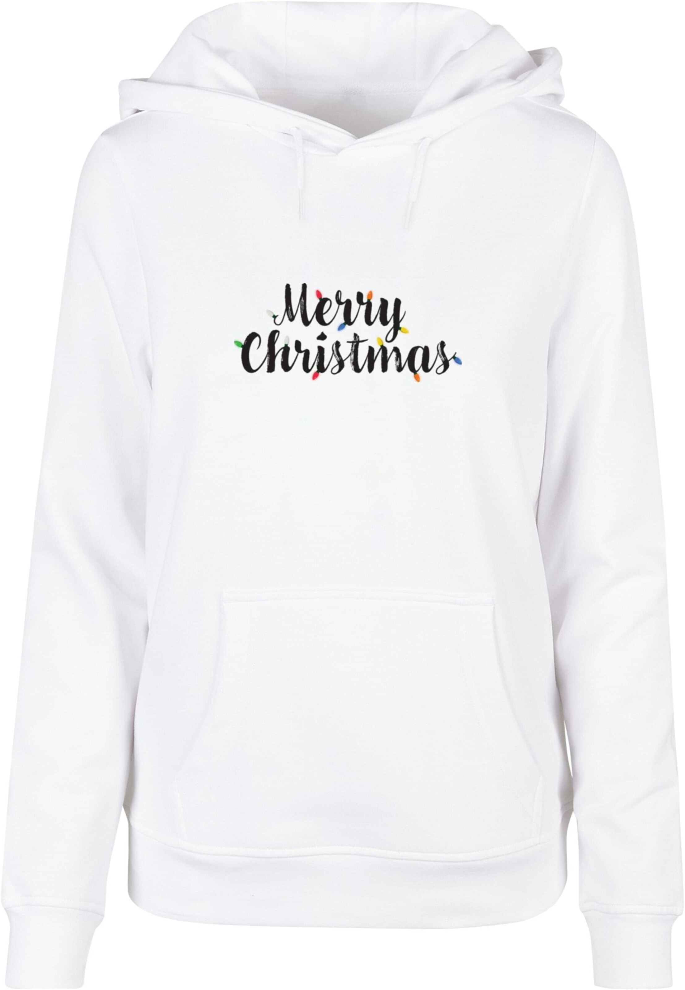 Merchcode Sweatshirt in White: front