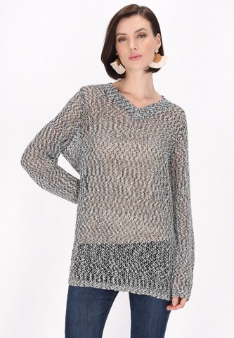 usha FESTIVAL Sweater in Grey: front