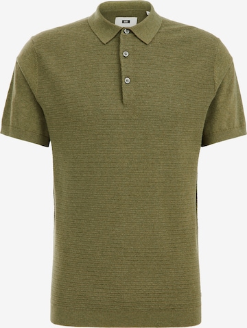 T-Shirt WE Fashion en vert : devant