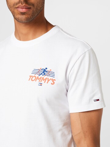 T-Shirt Tommy Jeans en blanc