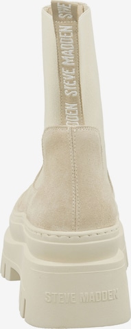 STEVE MADDEN Chelsea Boots in Beige