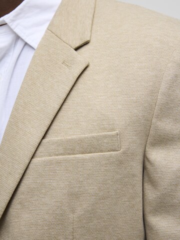 JACK & JONES Slim Fit Sakko 'JPRBRISTOL' in Beige