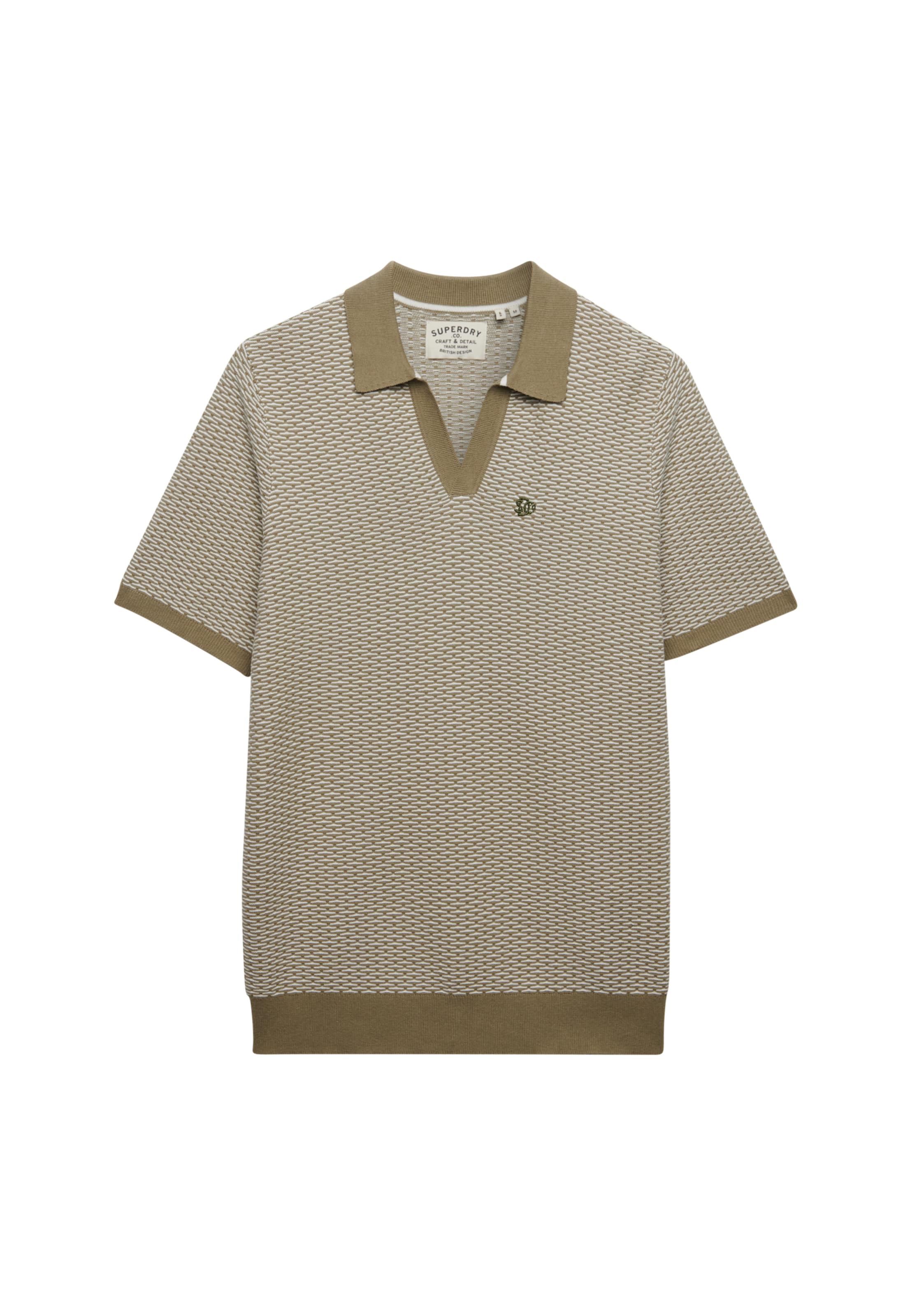 T-Shirt Superdry & Co en beige : devant