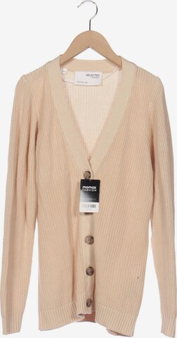 SELECTED Sweater & Cardigan in XS in Beige: front