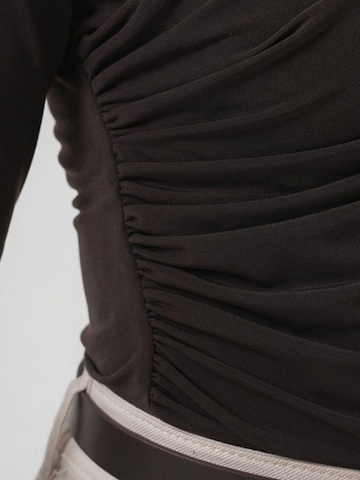 Bigdart - Camisa 'Blusen' em castanho