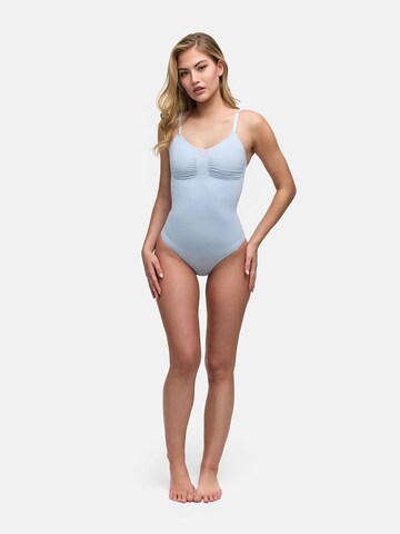 cfab Alakformáló body 'Bodysuit Sculpting Shapewear mit Slip' - kék