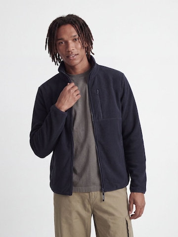 JACK & JONES Fleecejacke in Blau