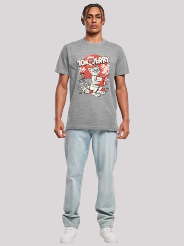 T-Shirt 'Tom und Jerry Rocket Prank' F4NT4STIC en gris