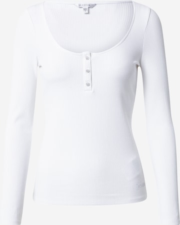 GUESS Shirt 'Karlee' in White: front