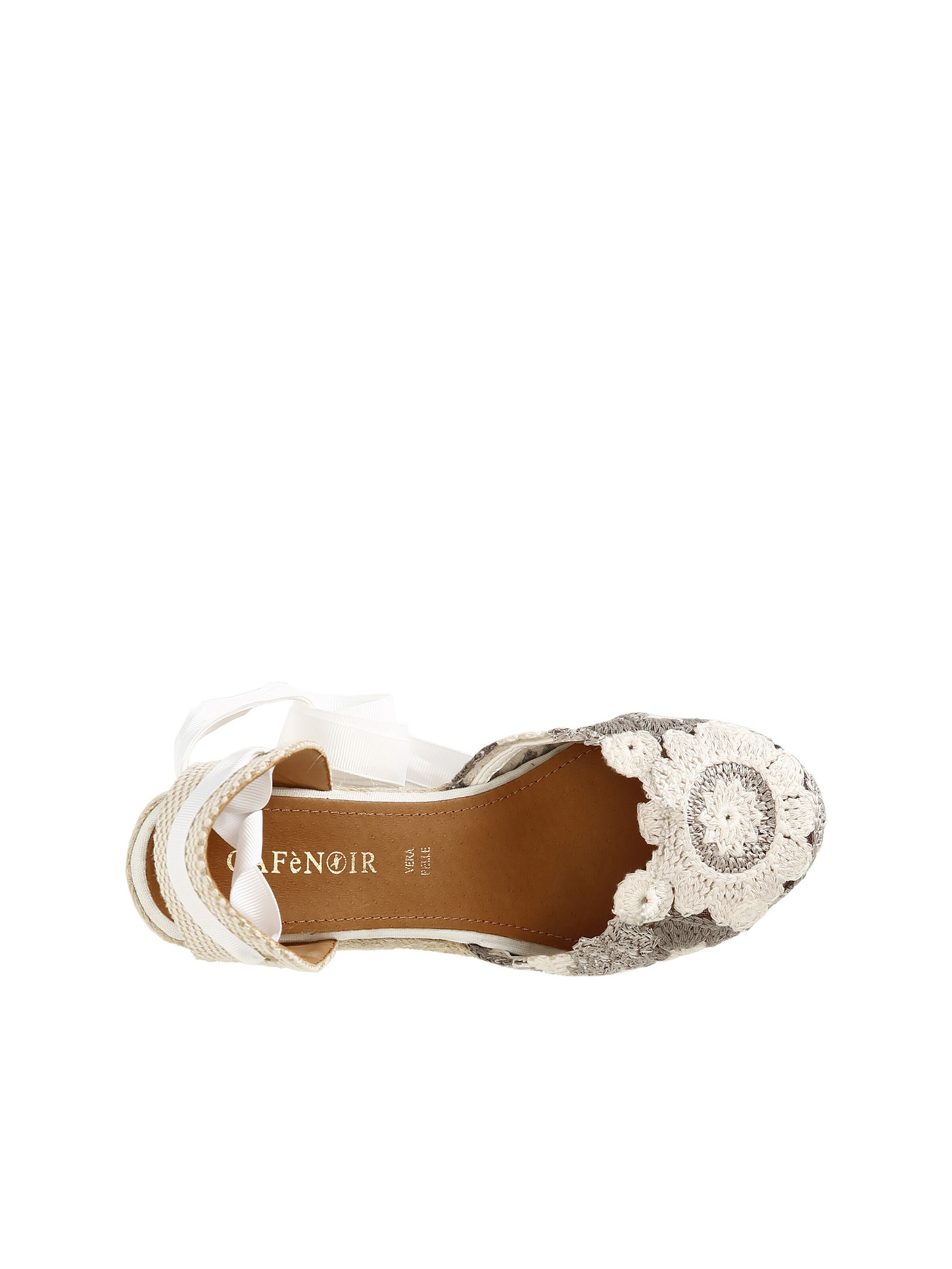 Sandalo di CAFè NOIR in bianco