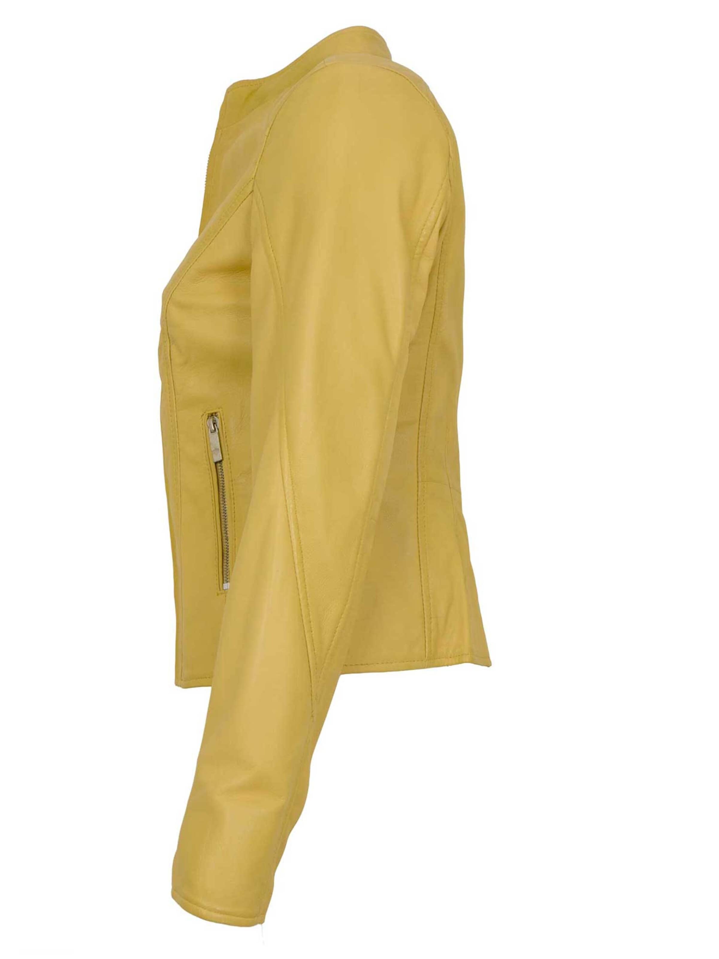 Jilani Between-Season Jacket 'Fulya' in Yellow