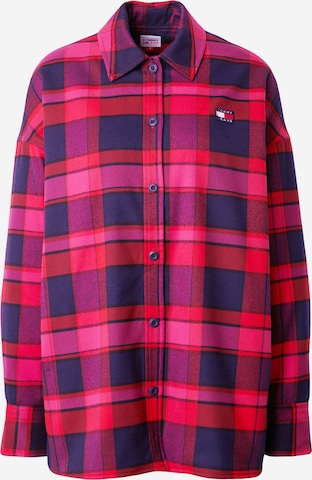 Camicia da donna di Tommy Jeans in rosso: frontale