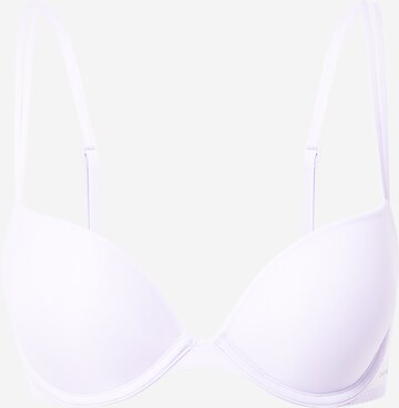 Calvin Klein Underwear Push-up Bra in Purple: front