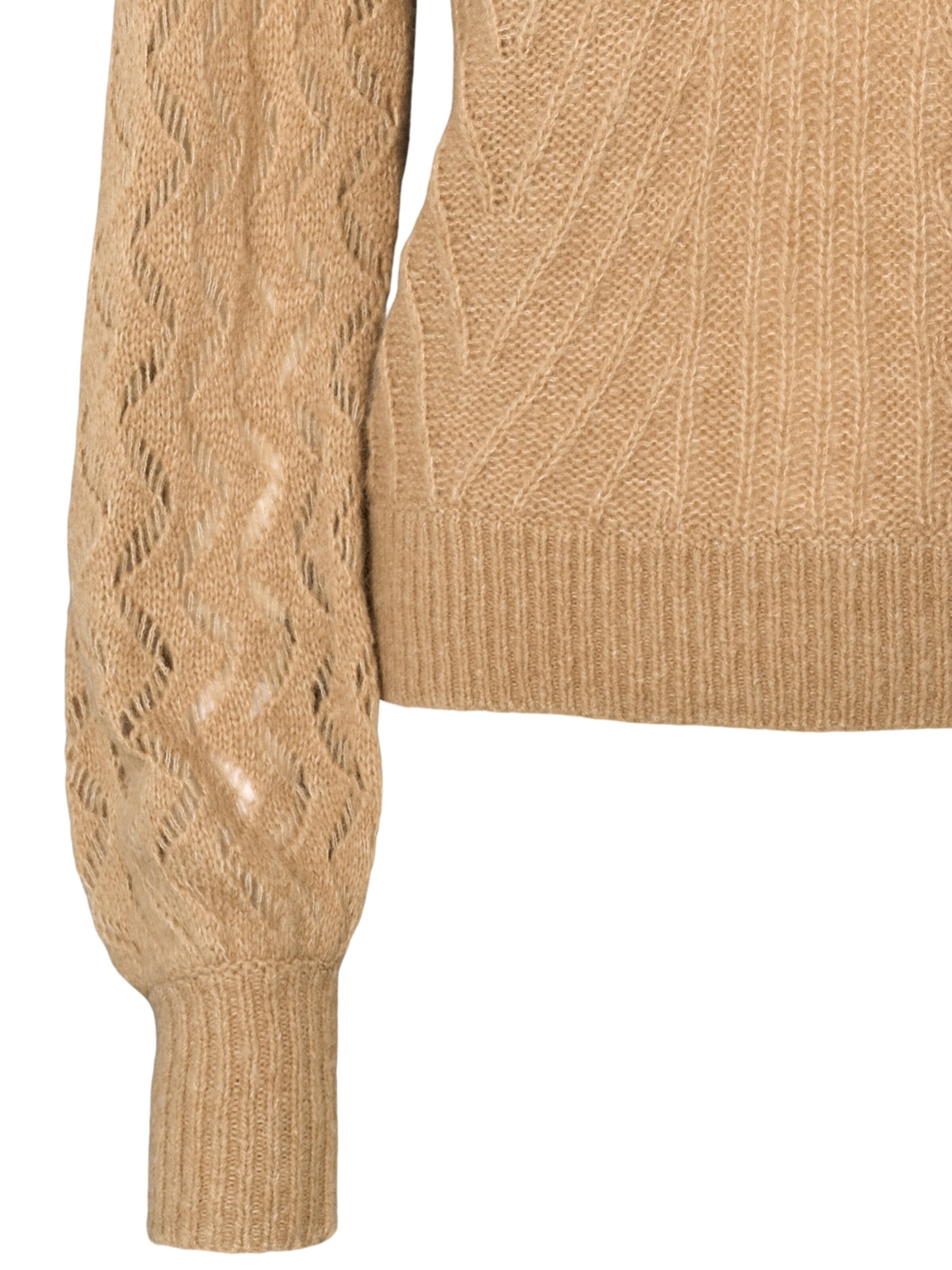 Odd Molly Pullover 'Forever Yours' i beige