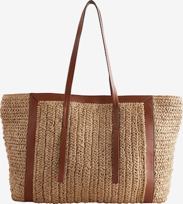 Next Ostoskassi värissä beige: etupuoli