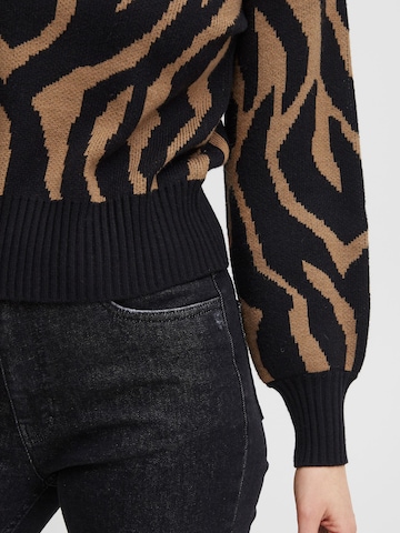 PULZ Jeans Sweater 'DEVIKA' in Black