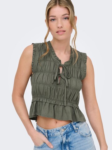 ONLY Bluse 'ONLGoa' i grøn: forside