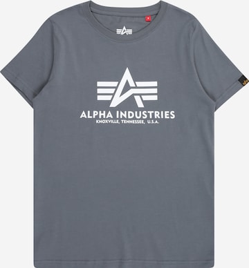 zils ALPHA INDUSTRIES T-Krekls: no priekšpuses
