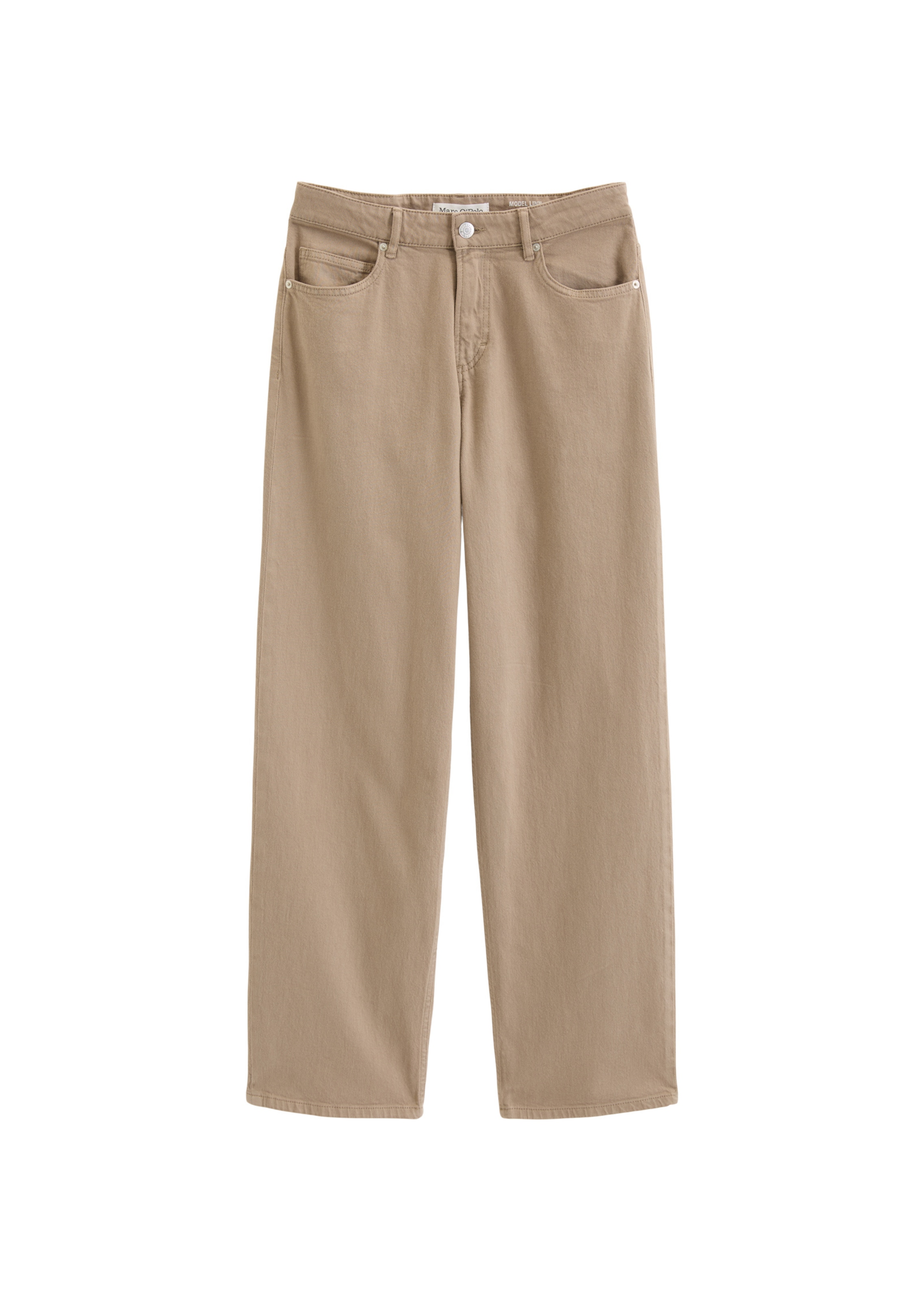 Pantalon Marc O'Polo en beige : devant