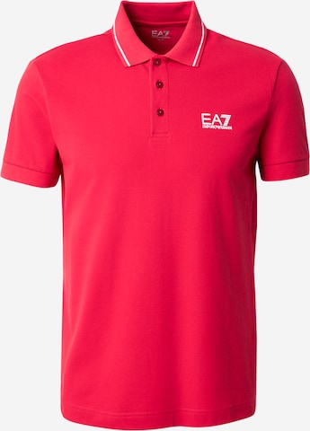 sarkans EA7 Emporio Armani T-Krekls: no priekšpuses