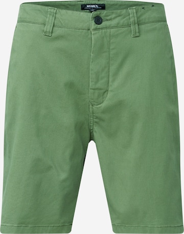 RIP CURL Обычный Спортивные штаны в Зеленый: спереди